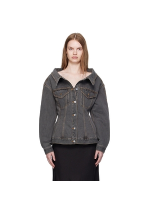 Paris Georgia Gray Jemimah Denim Jacket