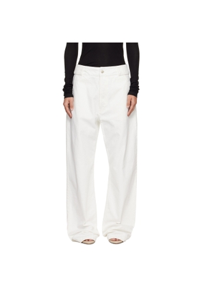 Fear of God White Utility Trousers