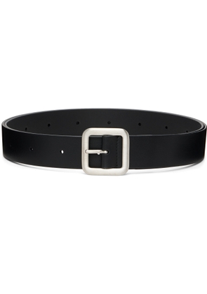 Jil Sander Black Calfskin Belt