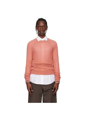 Dries Van Noten Pink Alpaca Sweater
