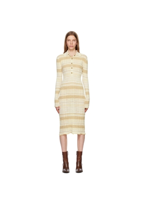 Acne Studios SSENSE Exclusive Beige Midi Dress