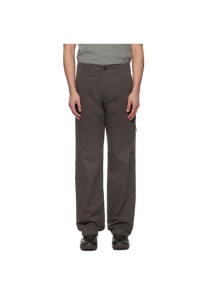 POST ARCHIVE FACTION (PAF) Brown Archive Stream Trousers