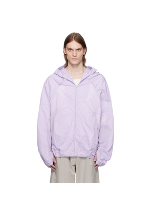 A. A. Spectrum Purple Hazma Shell Jacket
