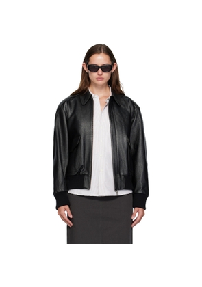 COOR Black A2 Leather Jacket