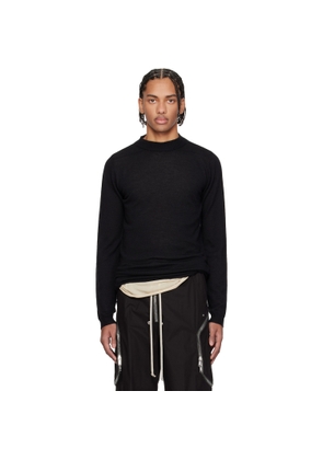 Rick Owens Black Temple Level Lupetto Sweater