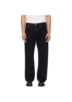 AGOLDE Black Magnus Trouser Jeans