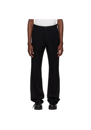 Kiko Kostadinov Black Csomor Trousers