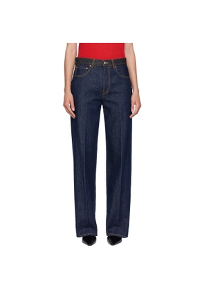 6397 Blue Contrast WB Jeans
