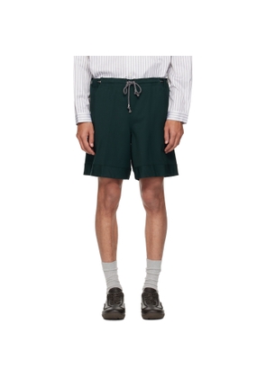 Kiko Kostadinov Green Kyan Shorts