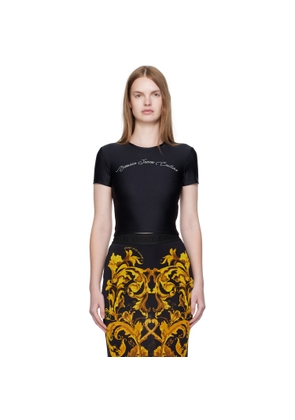 Versace Jeans Couture Black Logo T-shirt