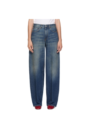 6397 Blue Loose Roomy Jeans