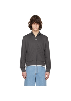 Courrèges Gray Signature Track Jacket