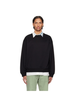 Dries Van Noten Black Oversized Sweatshirt