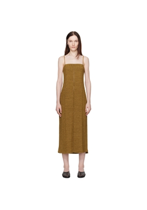 Proenza Schouler Brown Suki Midi Dress