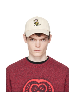 Kenzo Off-White Kenzo Paris 'KENZO Cartoon' Embroidered Cap