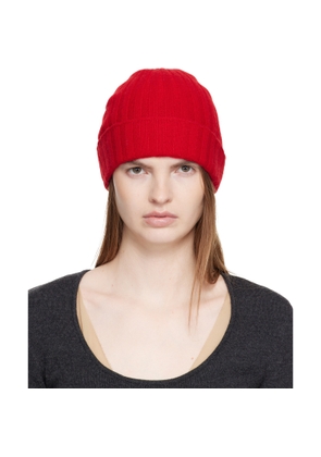 TOTEME Red Cashmere Beanie