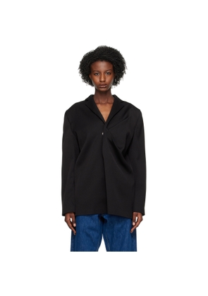 Bianca Saunders Black Pinched Blazer
