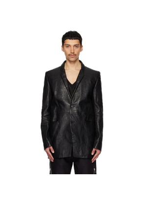 Rick Owens Black Temple Concordians Jacket