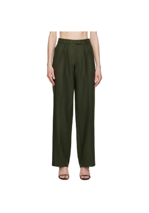 Aya Muse Green Ori Trousers