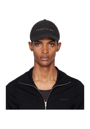 Random Identities Black 'Sponsored' Baseball Cap