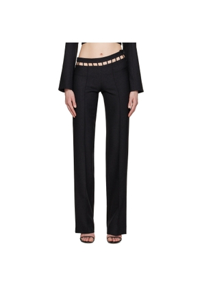 Aya Muse Black Osmia Trousers