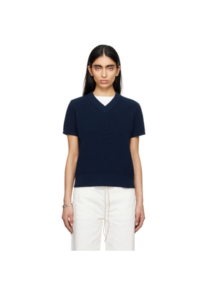 Still Here Navy Hotel Sweater