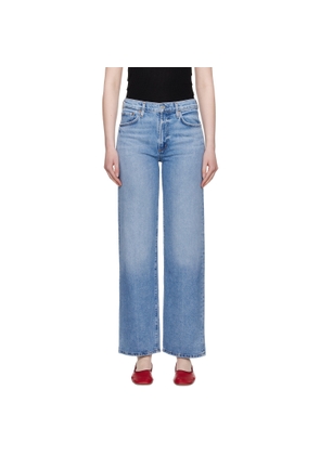 AGOLDE Blue Harper Straight Jeans