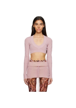 KNWLS Pink Cali Sweater