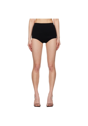 Coperni Black Knitted Shorts