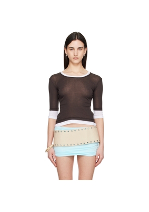 Gimaguas Brown Gemma T-shirt
