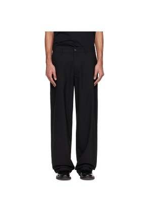 HOPE Black Wide-Leg Suit Trousers
