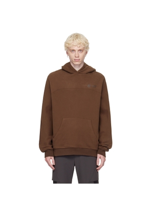 Uncertain Factor Brown Linebacker Hoodie