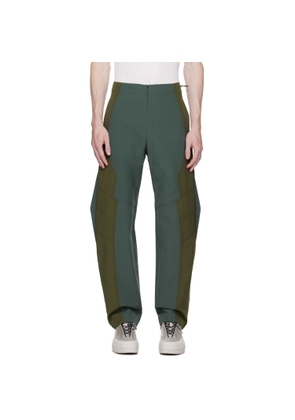 Uncertain Factor Khaki Guard Trousers