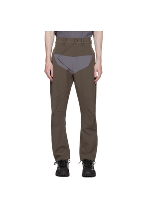 Uncertain Factor Khaki Kicker Trousers
