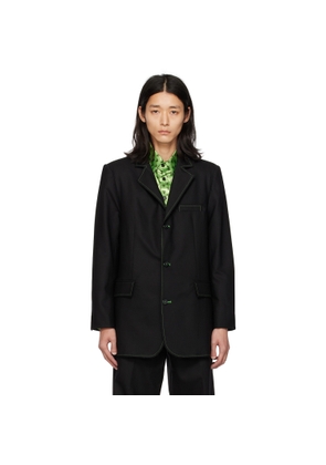 Theophilio SSENSE Exclusive Black Blazer