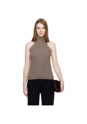 LISA YANG Taupe 'The Freya' Top