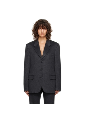 The Row Gray Lasonne Blazer