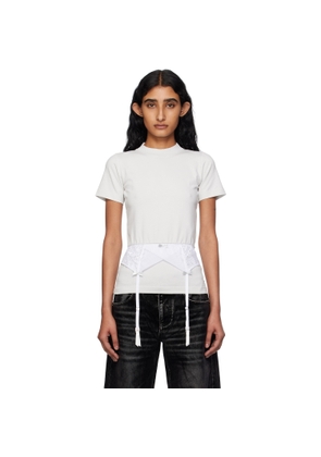 Balenciaga Off-White Lingerie T-shirt