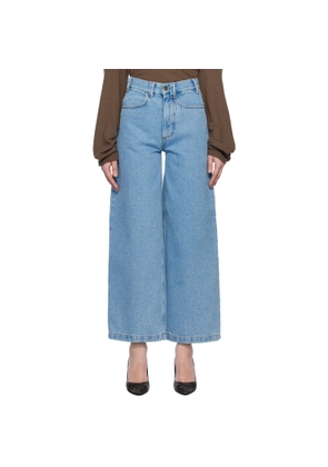 Meta Campania Collective Blue Egon Wide-Leg Washed Jeans