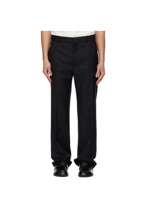 Kenzo Black Kenzo Paris Straight Tailored Trousers
