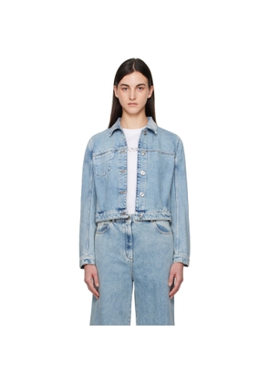 Lanvin Blue Short Denim Jacket
