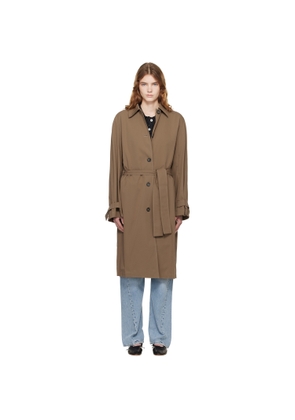TOTEME Khaki Light Spring Trench Coat