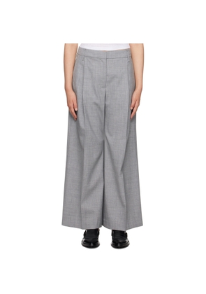 CAMILLA AND MARC Gray Lazlo Trousers