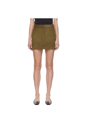 CAMILLA AND MARC Brown Avalon Miniskirt