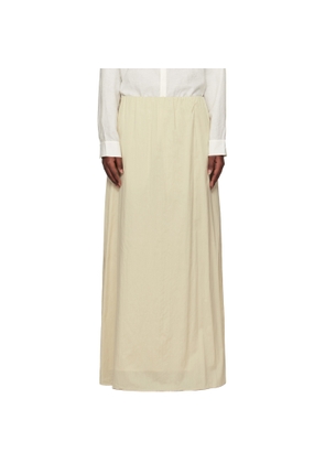 Ruohan Beige Kos Maxi Skirt