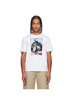 Lanvin White Vase Print T-shirt
