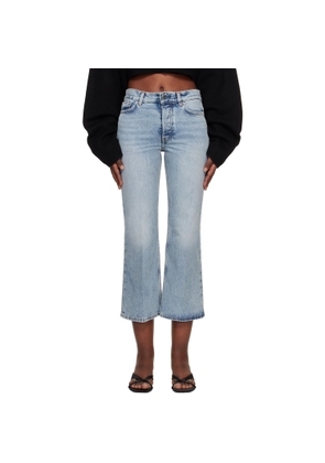 TOTEME Blue Kick Flare Jeans
