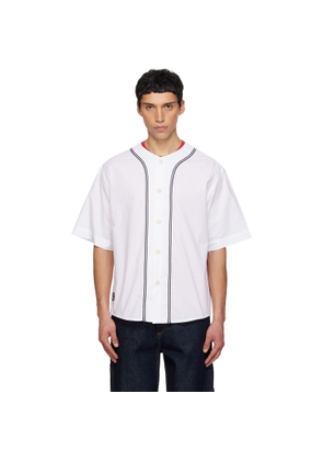 Kenzo White Kenzo Paris 'Boke Flower 2.0' Baseball Shirt