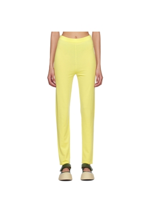 Studio Nicholson Yellow Forta Leggings