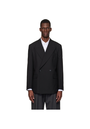 mfpen Black Double Breasted Blazer